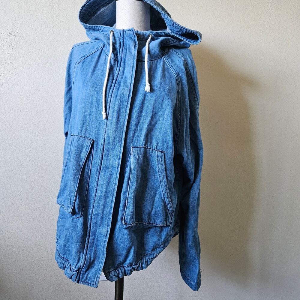 BDG Urban Outfitters Drapey Denim Anorak Jacket Small